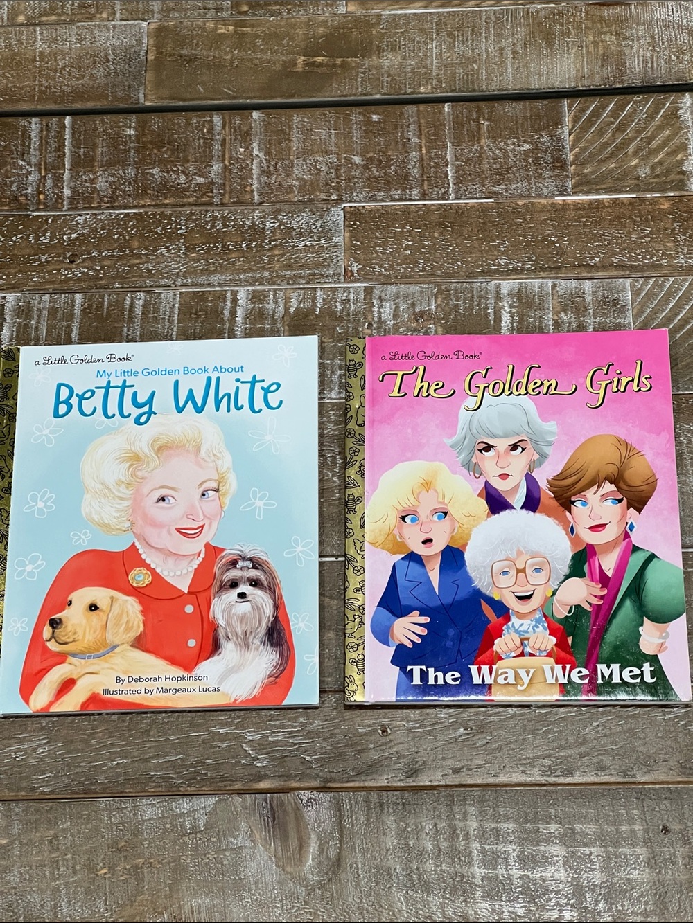 Little Golden Books - Betty White & The Golden Girls
